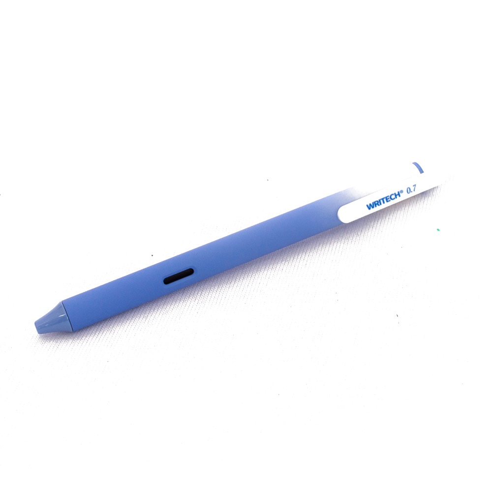 Writech, Pens, Art & School, Ombre, Retractable, 0.7mm, Gel, 834486, Blue